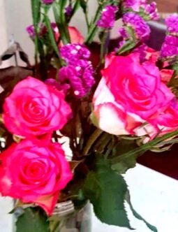 Statice (Limonium) Roses